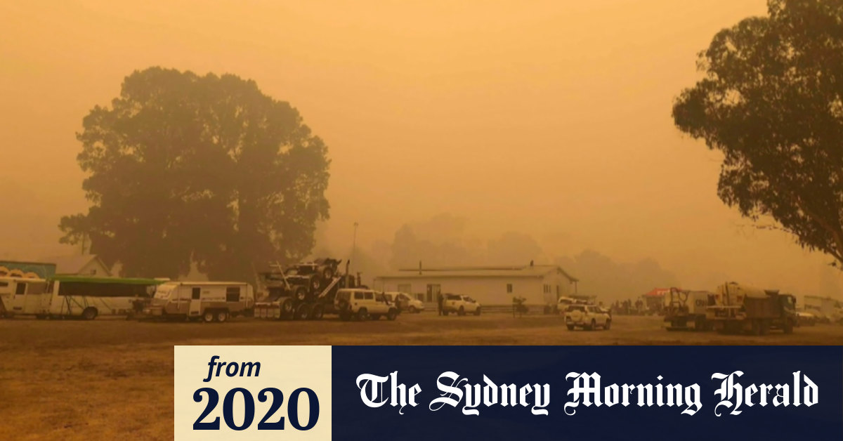 Video Victoria Bushfires Images emerge of fireravaged towns